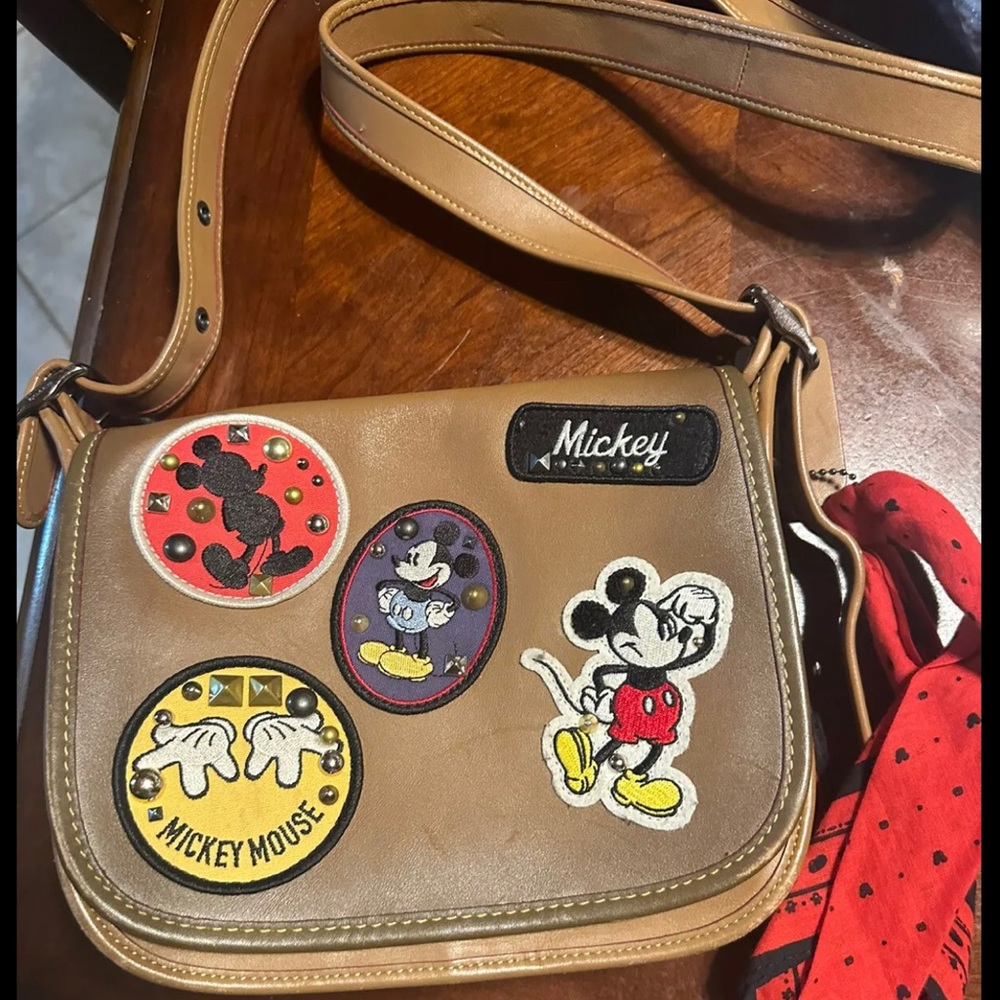 Coach Disney Mickey Mouse Crossbody Purse